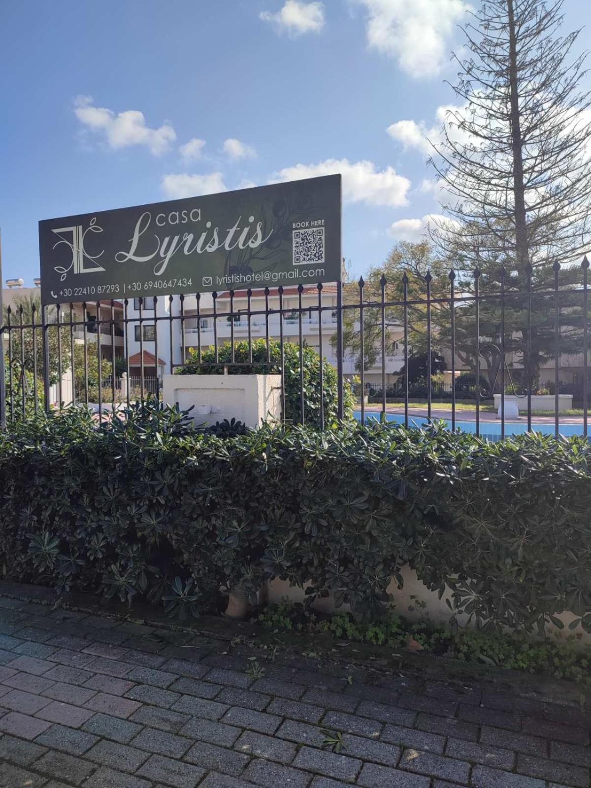 Ferienwohnung Casa Lyristis Faliraki Exterior foto